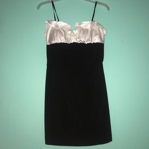 Black and White Party Dress